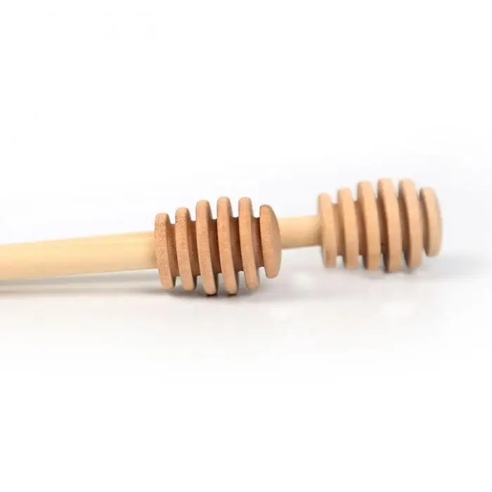 Миниатюрные деревянные медовые палочки, вечерние палочки для меда с длинной ручкой, палочки для смешивания FP