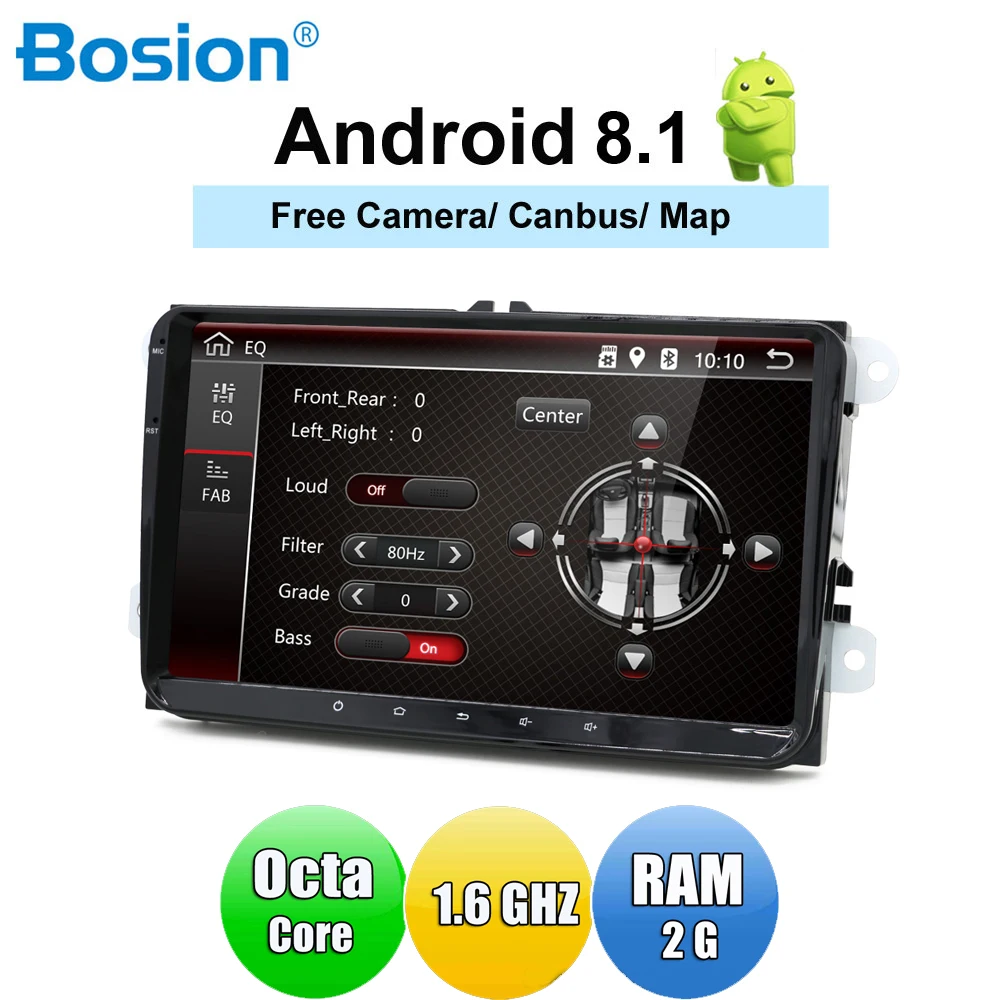 Android 8 1 9 &quotCar gps DVD плеер для Фольксваген SKODA Гольф 5 GOLF 6 поло PASSAT B5 B6 JETTA TIGUAN |