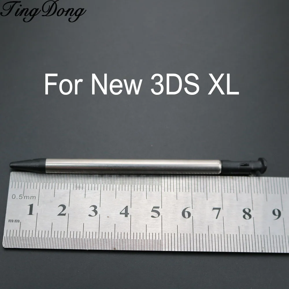 TingDong для nintendo new 3ds ll xl сенсорная ручка для нового 3DSXL LL сенсорная ручка металлический стилус для сенсорного экрана