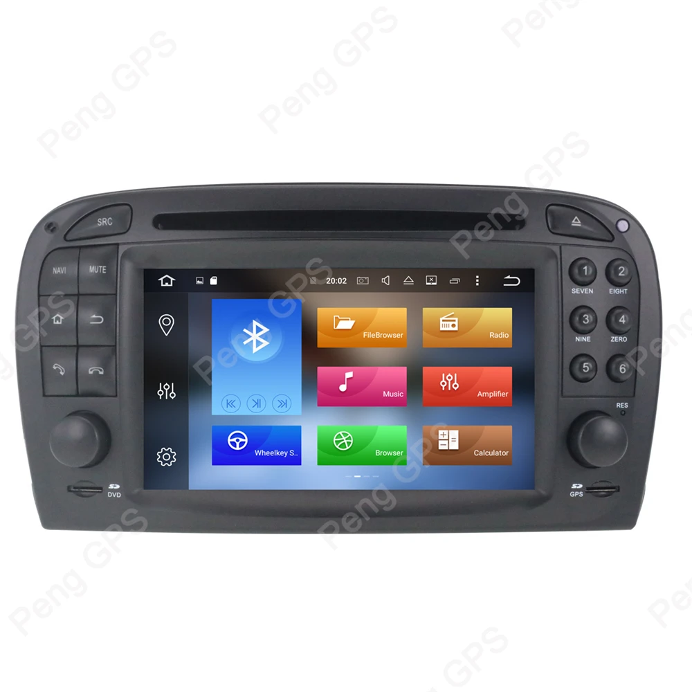 Android 9 0 автомобиля gps навигация dvd плеер для Mercedes Benz SL SL500 SL230 R230 2001 2002 2003 2004 2005 2006 2007
