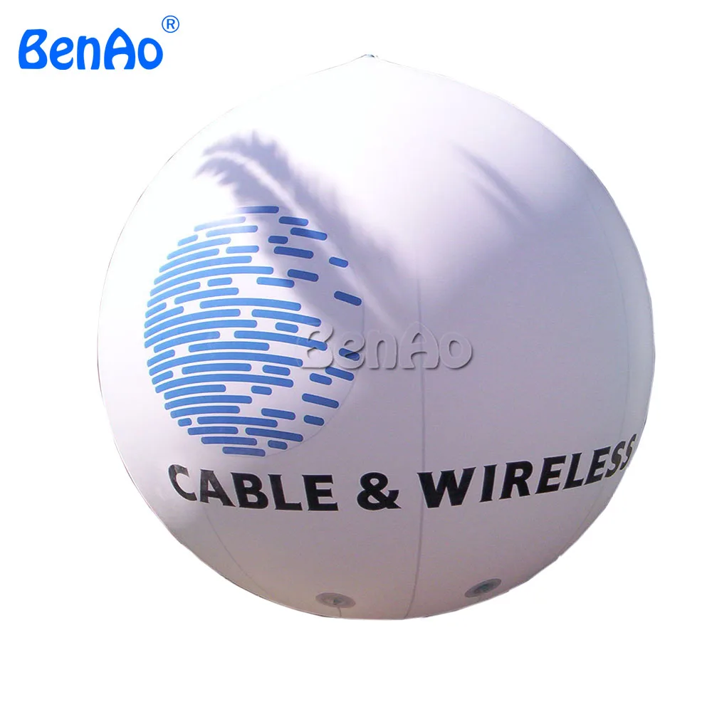 

AO078 BENAO 2m 0.18mm pvc helium balloon/Giant inflatable floating helium balloon/custom large advertising balloon