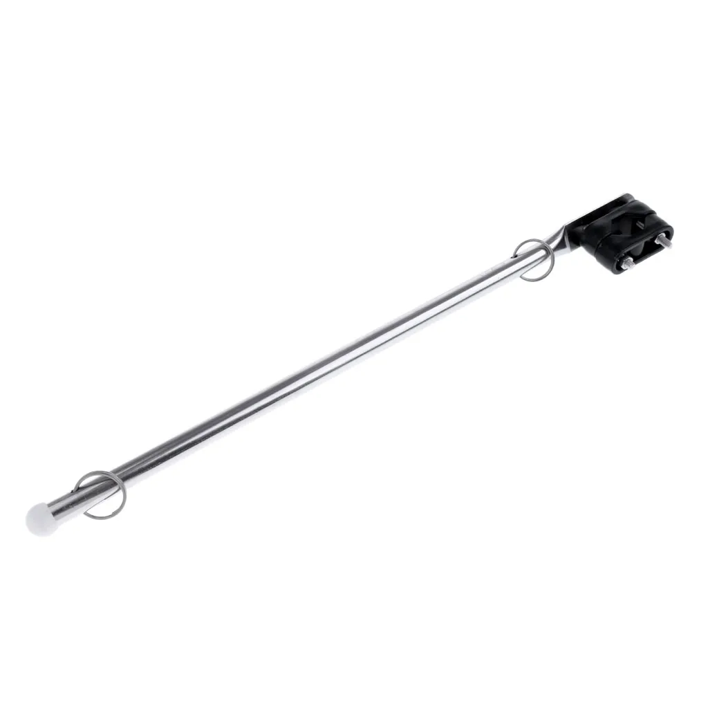 Anti-corrosion Stainless Stee 15'' Marine Kayak Boat Flag Pole With Boat Hardware