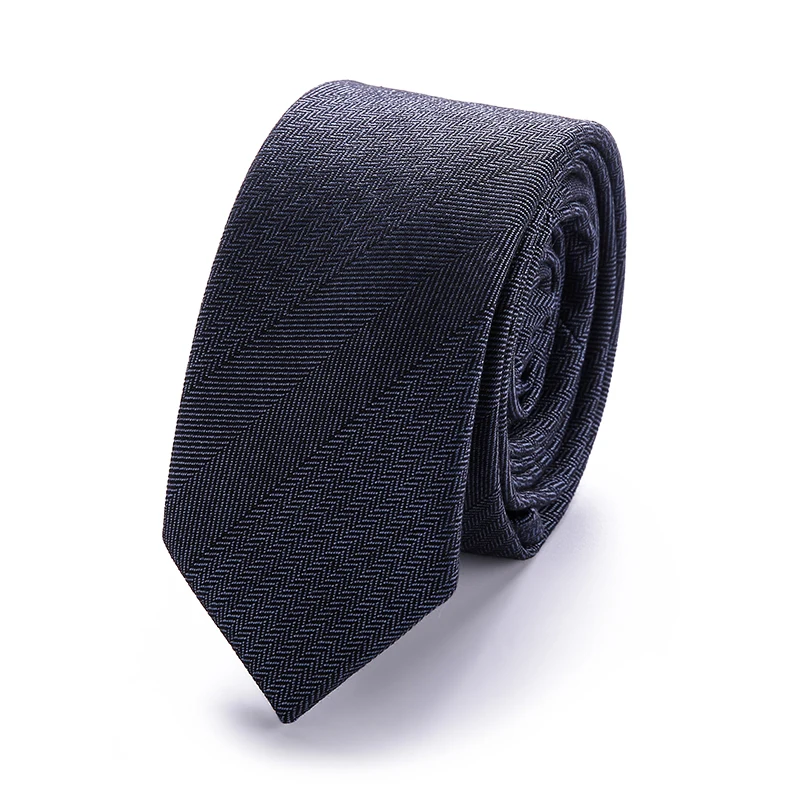 Сплошной цвет галстук мужской корейской версии 6 см маленькая узкая версия формального бизнеса свадебные галстуки Красный Синий Черный Серебряный галстук