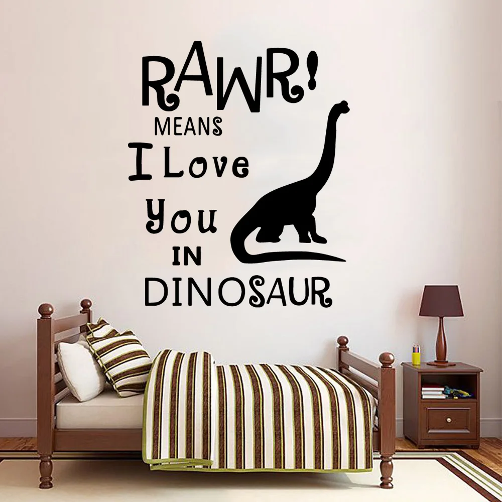 

NEW dinosaur Vinyl Wall Sticker Home Decor Stikers Removable Wall Sticker Art Decoration DIY Home Decor