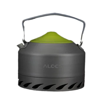 

LGFM-ALOCS Portable Aluminum Oxide Outdoor Camping Picnic Pot Teapot Water Kettle 0.9L