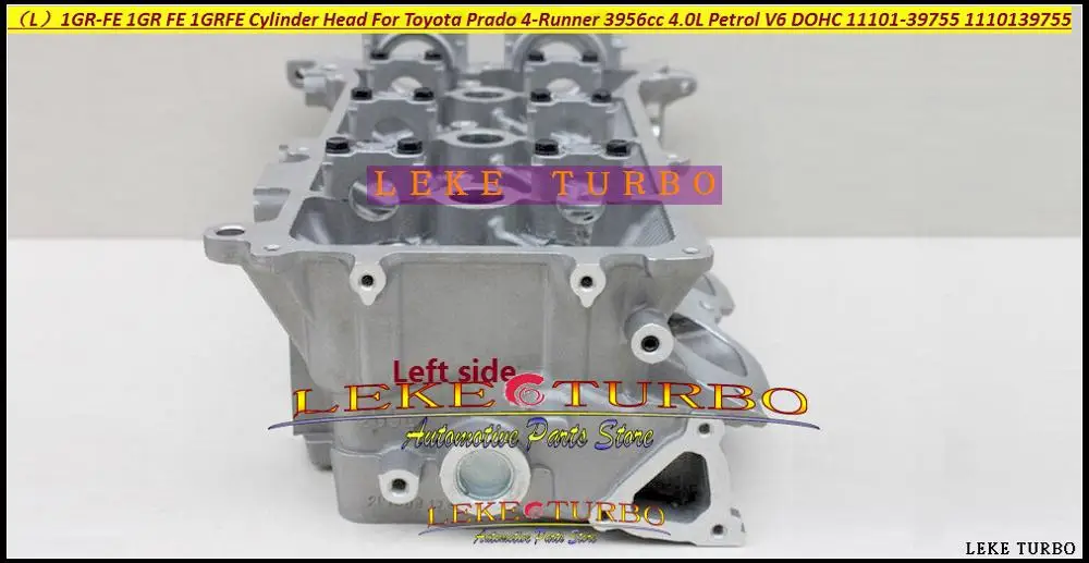 L- 1GR-FE 1GR FE 1GRFE Cylinder Head For Toyota Prado 4-Runner 3956cc 4.0L Petrol V6 DOHC 02- 11101-39755 1110139755 11101 39755  (2)