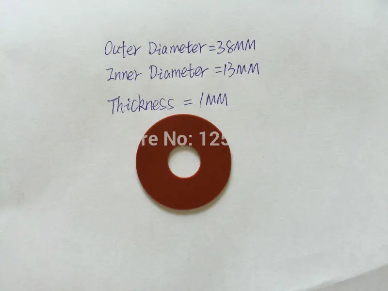 

500 pieces red rubber sucker for hengoucn SM74, SM102, CD102 etc. machine 38*13*1mm, printing part rubber sucker
