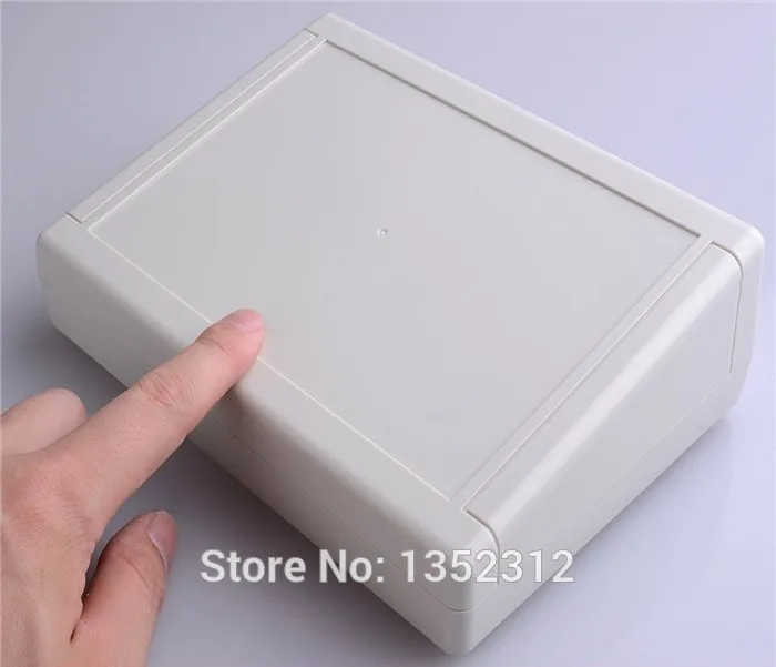 

3 pcs/lot 200*145*64mm plastic wall-mounted plastic electronic project box abs enclosure PLC instrument box waterproof case