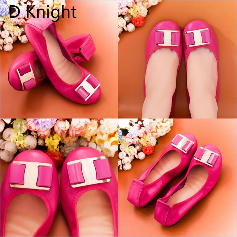 New Spring Summer Slip On Flat Shoes Women Comfortable Gennuine Leather Ballet Shoes Female Casual Flats Woman Loafers Big Size (13)