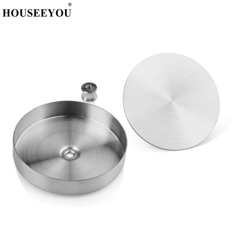 HOUSEEYOU Hamburger Presses Burger Maker Meat Patties Household Hand Operated DIY High Quality 304 Stainless Steel Cooking Mold