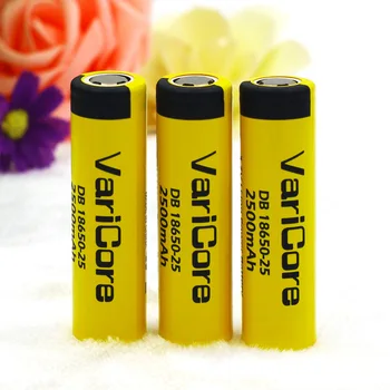 

1-10PCS 2018 VariCore Original 18650 he4 3.6V Battery 2500mAh 20A 35A high drain 18650 he4 battery power tools