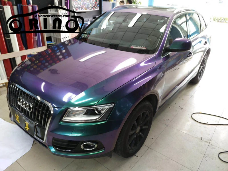 Glossy Pearl Chameleon Vinyl Wrap Film-7