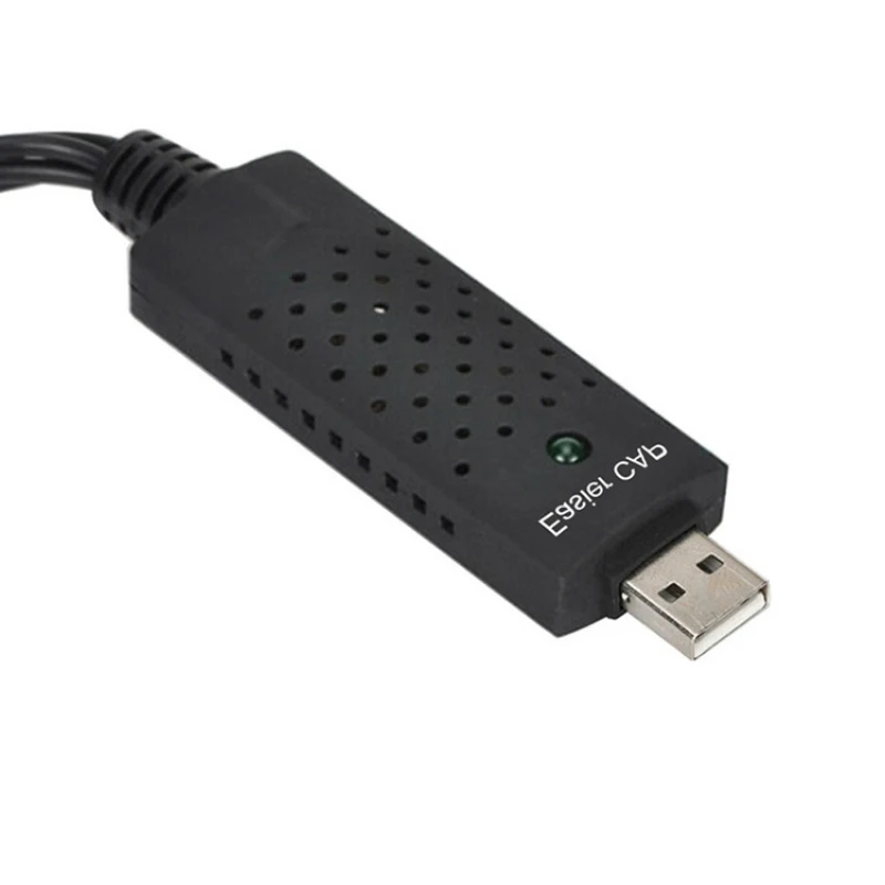 USB2.0 Audio Video Capture Card Adapter Easy to cap for NTSC/PAL VHS To DVD Video Signal Converter For Win7/8/XP/Vista 4.8