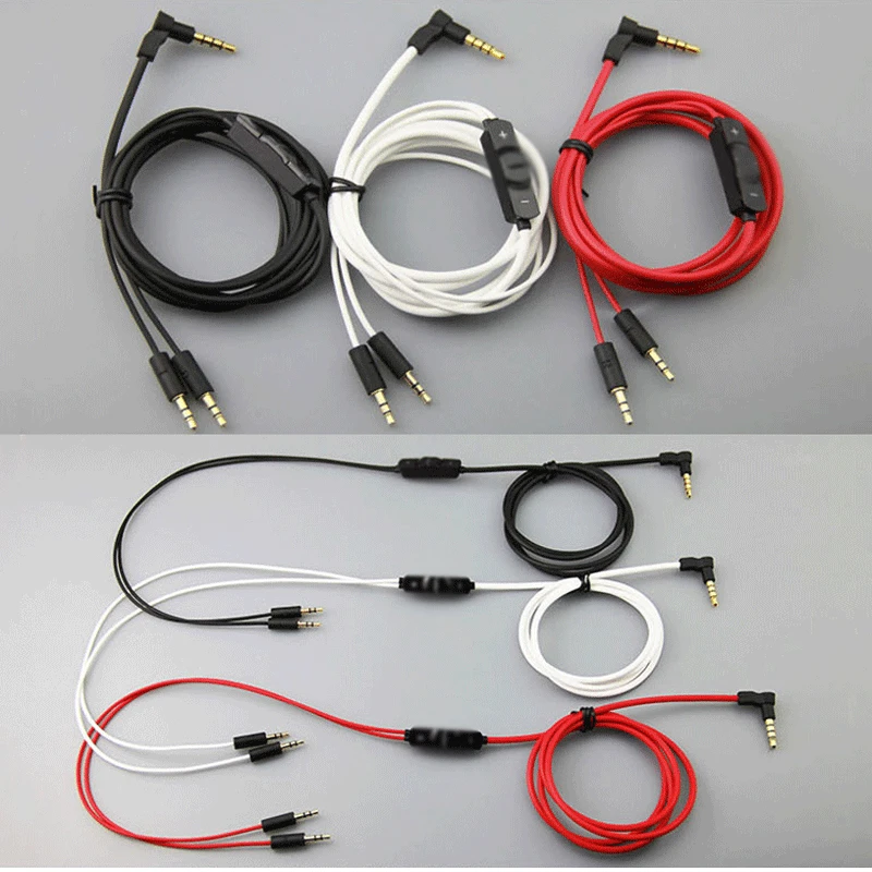  Cavo della cuffia per sol Republic Master Tracks HD V8 V10 V12 X3 Auricolare 3.5mm a 2.5mm Audio So