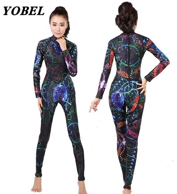 YOBEL New Wetsuit 3MM Diving Suit Roupa De Mergulho Bodyboard Scuba Diving Equipment Triathlon Wetsuit Neopreno WOMAN 
