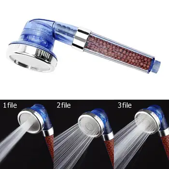 

Faucet 2019 High Turbo Pressure Shower Head Bathroom Hand Large Rainfall Water Saving Filter