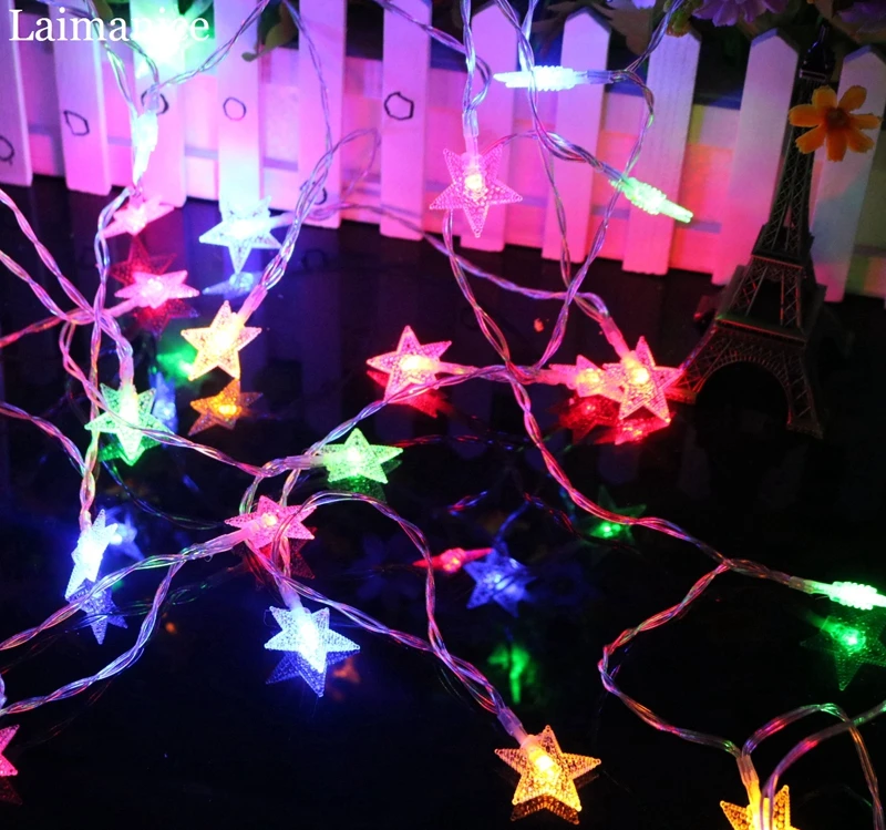 4 Color 10M 5M 3M 2M USB 5V Star LED string lights Christmas holiday wedding party festival decoration Garland lights Fairy lamp 4 Color 10M 5M 3M 2M USB 5V Star LED string lights Christmas holiday wedding party festival decoration Garland lights Fairy lamp