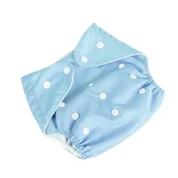 Водонепроницаемый подгузник для маленьких девочек, Моющиеся Многоразовые Дышащие Мягкие тканевые подгузники