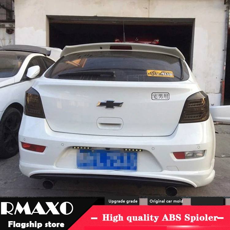 

For Chevrolet Cruze Spoiler Hatchback 2009-2013 Cruze High Quality ABS Material Car Rear Wing Primer Color Rear Spoiler