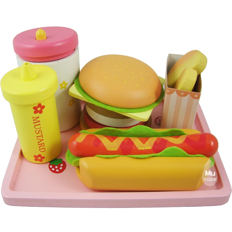 Buy Baby Toys Strawberry Hamburger Shop Play Food