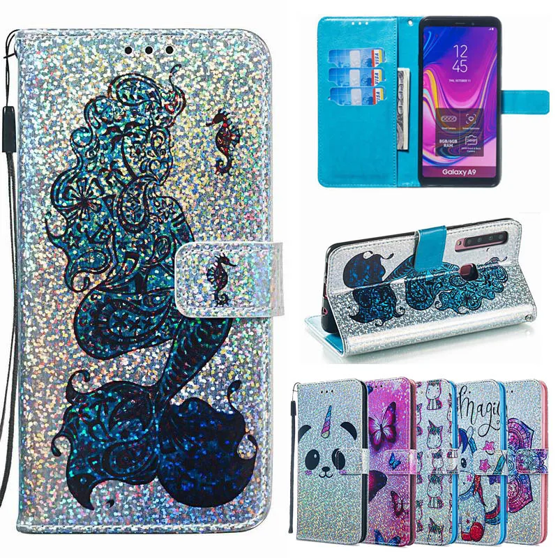 Bling Glitter Phone Case For Samsung Galaxy S10E S10 Plus S9 S8 A7 2018 2019 M10 M20 M30 A10 A20 A30 A40 A40S A50 A70 Cute Cover | Мобильные