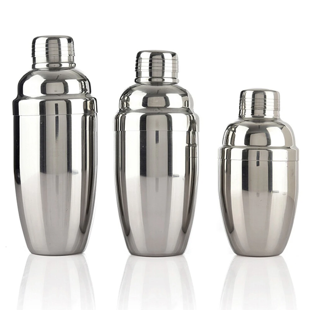 250/350/550/600/750ml Stainless Steel Cocktail Shaker Mixer Wine