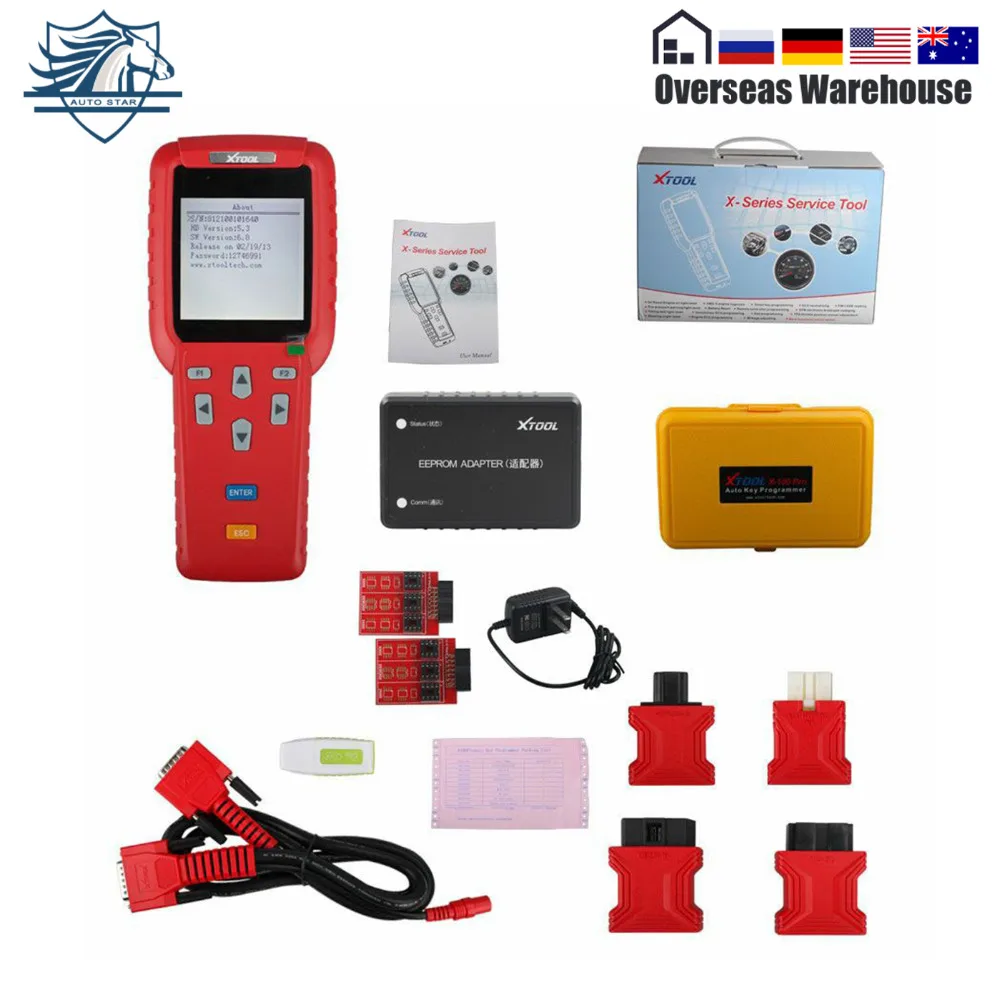 

XTOOL X100 PRO Auto Key Programming Mileage Odometer Correction Adjustment Tool OBD2 Code Reader Automotive Scanner
