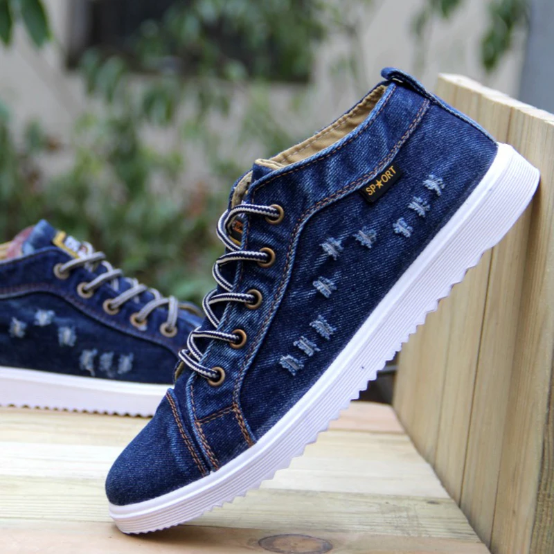 men's casual jean shoes