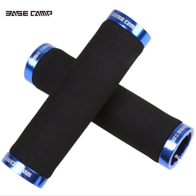 BASECAMP 1 пара Упоры для рук на руль велосипеда губка мягкая Запираемая