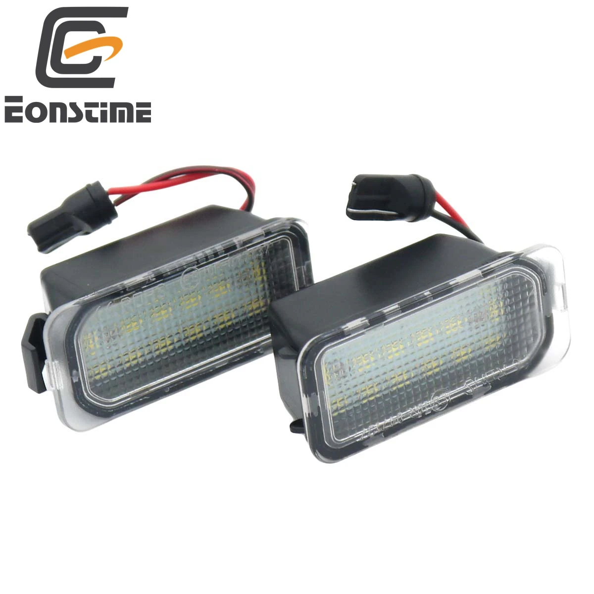Eonstime 2Pcs 18SMD LED License Plate Number Light Lamp Error Free For Ford Fiesta JA8 Focus DA3 Focus DYB S-max C-max Mondeo Eonstime 2Pcs 18SMD LED License Plate Number Light Lamp Error Free For Ford Fiesta JA8 Focus DA3 Focus DYB S-max C-max Mondeo