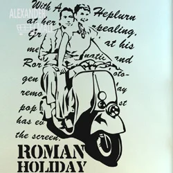 large cheap princess cartoon roman holiday Audrey Hepburn stickers ... large cheap princess cartoon roman holiday Audrey Hepburn stickers ...