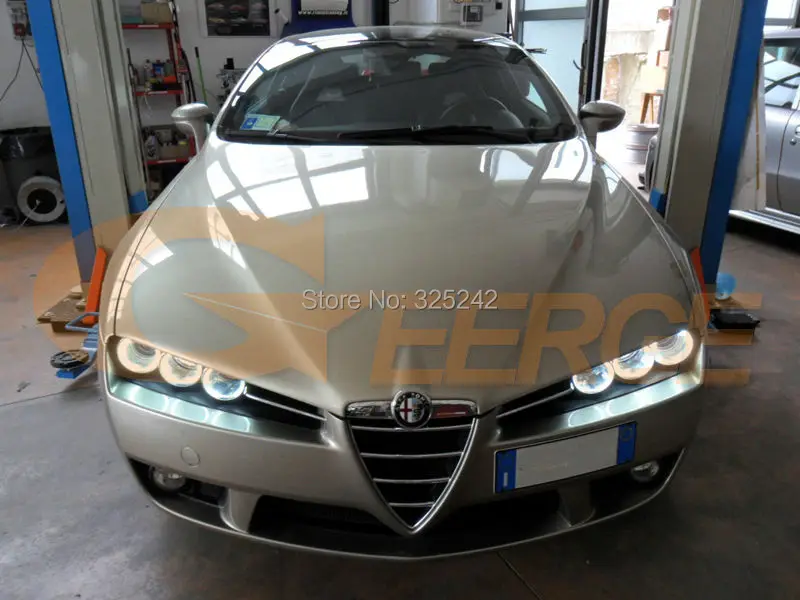 Для Alfa Romeo 159 2005 2006 2007 2008 2009 2010 2011 отлично Ультра яркое освещение CCFL Ангельские глазки комплект Halo Кольцо