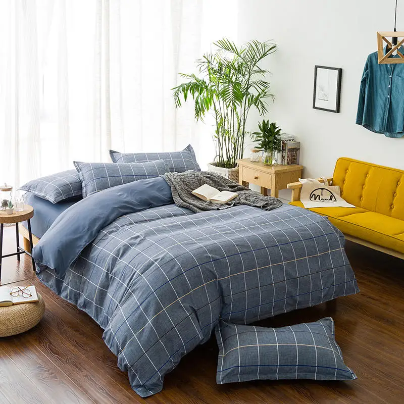 

2018 Aloe Cotton Bedding Set 1 Pcs duvet cover/quilt cover/comforter cover size 150*200/180*220/200*230/220*240 free shipping