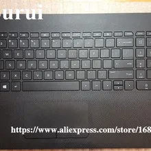 Для hp 250 G5 15-AC 15 AC Упор для рук клавиатура ободок верхний регистр черный Корпус кабинет AP1EM000A00 813974-001 черный C Shell