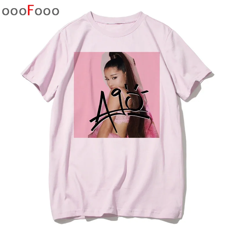 Женская футболка в стиле Харадзюку Ariana Grande Корейском kawaii ulzzang 2019|Футболки| |