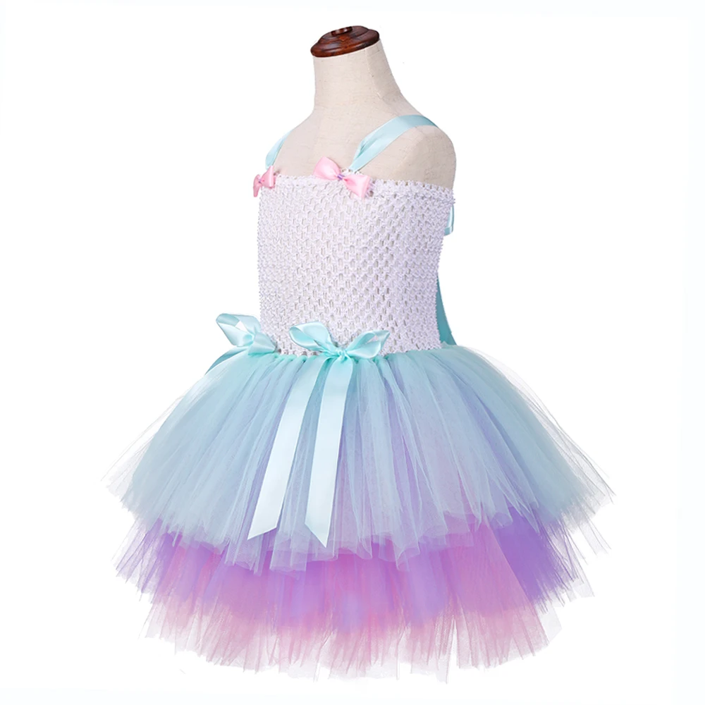 Surprise Candy Lol Unicorn Party Tutu Dress for Teen Lol Dolls Pattern Knee Length Dress Three Layers Cake Kids Party Dress Gown (4)