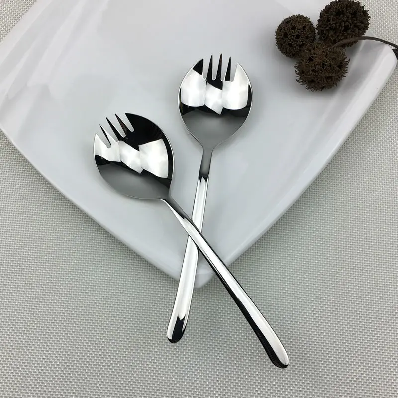 1 Piece Quality Stainless Steel Salad Fork Desert Snack Cookies Spoon