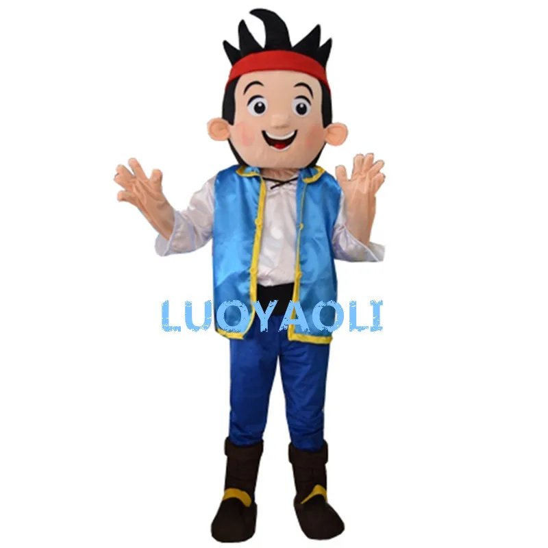 

High quality New Jake mascot Neverland narrowly Pirate fancy adult size cartoon mascot costume free shipping
