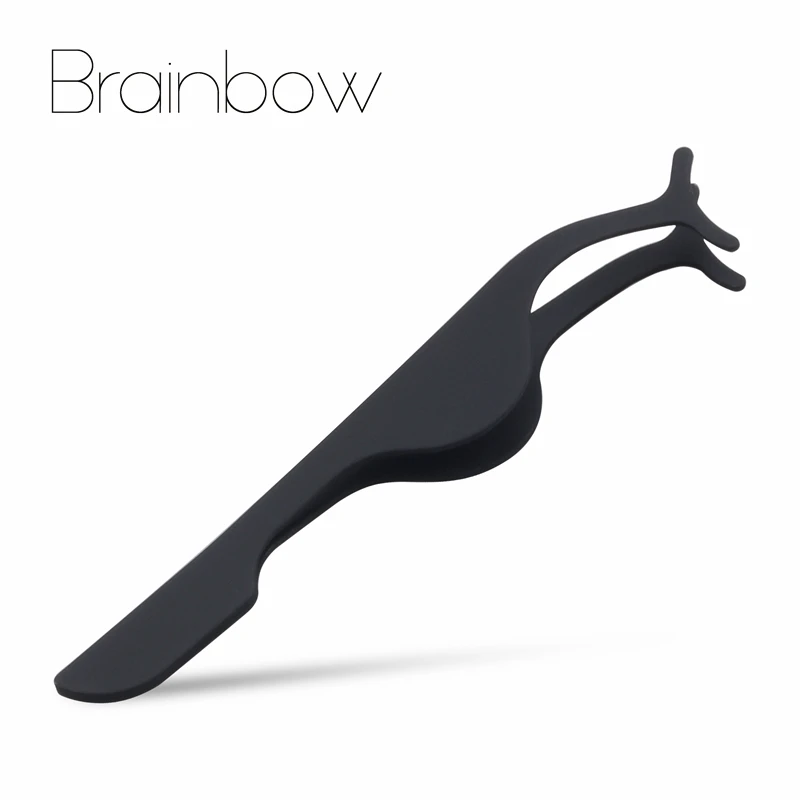

Brainbow 1pc Eyelash Curler False Eyelashes Extension Applicator Remover Eyelid Sticker Tweezer Pinzette Eye Makeup Beauty Tools