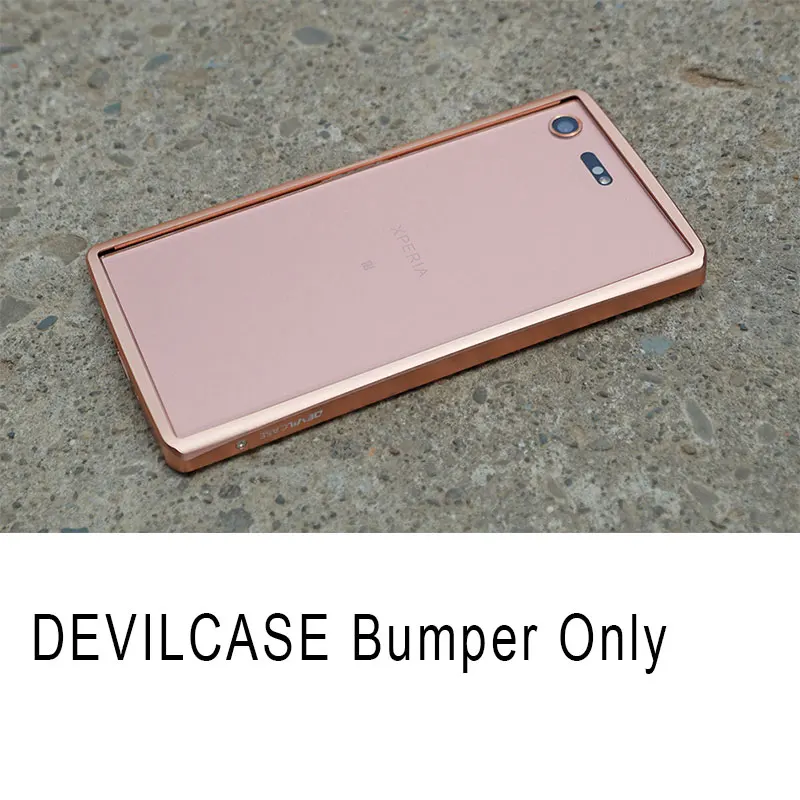 copper Чехол DEVIL для SONY XPERIA XZ Premium XZP 5,5 дюймов или OCA изогнутое стекло протектор экрана HD чехол с пленкой из закаленного стекла пленка - Цвет: copper