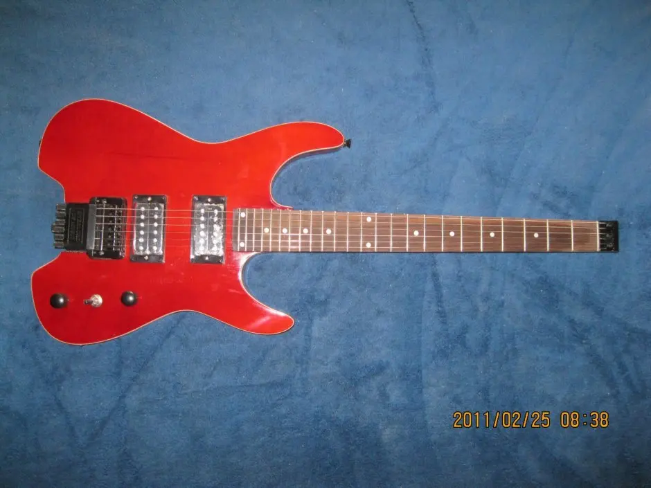 Free shipping red special Steinberger 6 strings electric guitar no