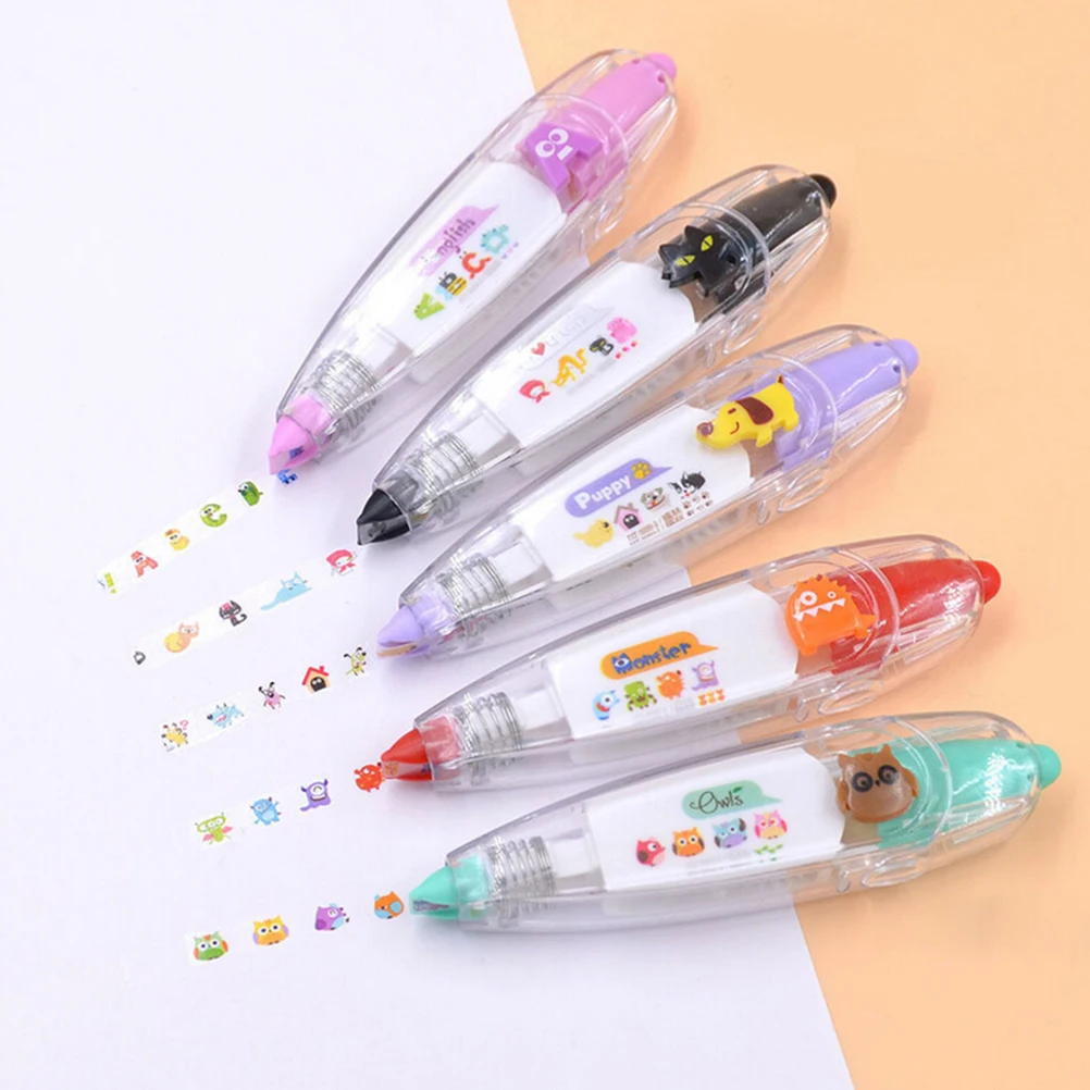 

Korea Stationery Cute Novelty Decorative Correction Tape Correction Fluid School & Office Supply
