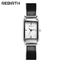 Luxury Brand REBIRTH font b Watches b font Women Oval font b Design b font Black