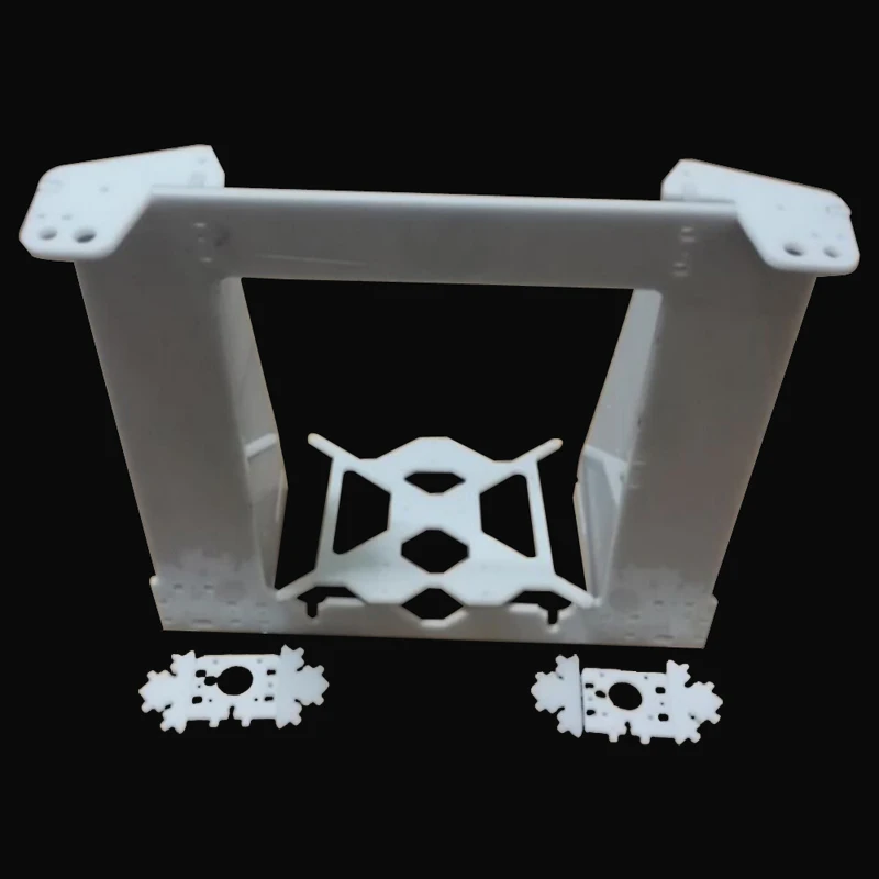 

6mm thickness Prusa i3 Reprap prusa i3 acrylic Frame for 3D printer V2 Laser Cut frame set Single Sheet Frame White Color