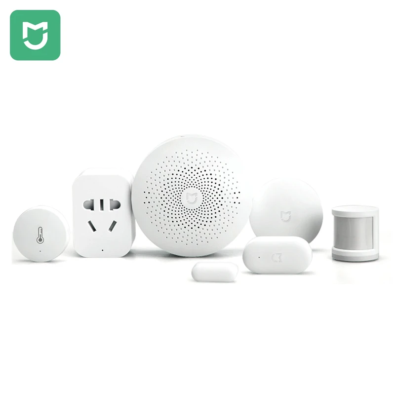 

Xiaomi Mijia Smart Home Automation Multifunction Gateway Door Window Body Sensor Temperature Humidity Sensor Wireless Switch