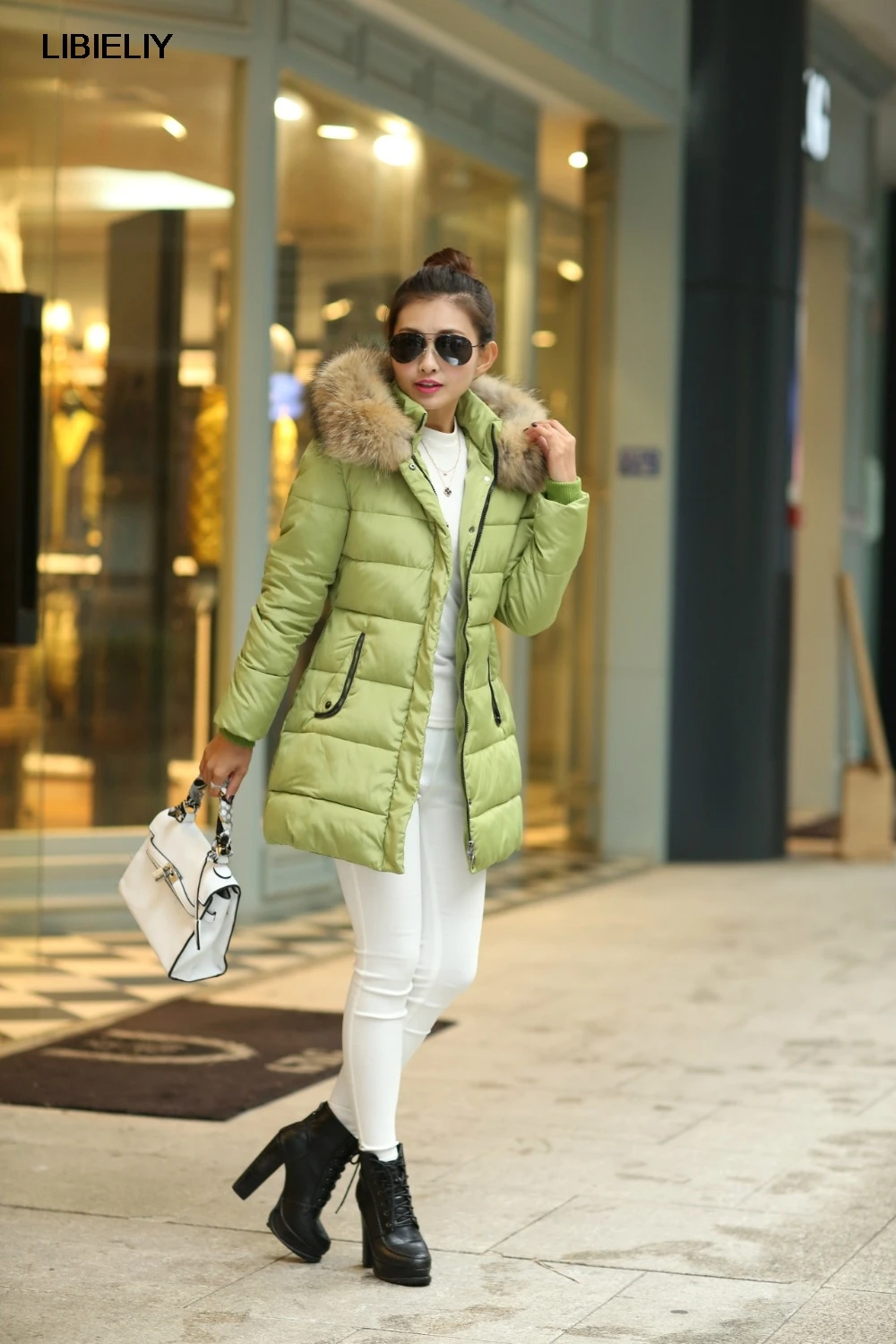Nice Fashion Coat Women Winter Jacket Parkas Casual Outwear Military