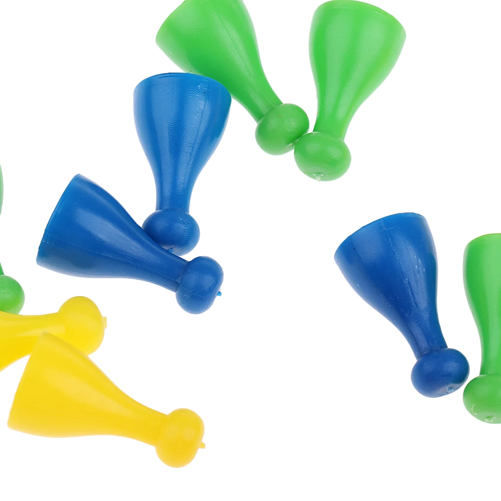 48 Pieces Plastic Human Shape Chess Pawn Pieces Board Card Game Accessories Halma Parts Pieces for Party Family Games Colorful 48 Pieces Plastic Human Shape Chess Pawn Pieces Board Card Game Accessories Halma Parts Pieces for Party Family Games Colorful