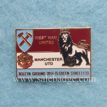 Изготовленный на заказ металлический, никелевый Футбол команда Лев знак Клубные солнцезащитные очки