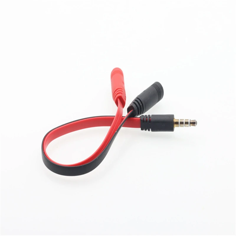 

Mobile Phone audio conversion cable One to two with microphone 3.5mm For Samsung Huawei Xiaomi For Android Univesal Cable Adapte