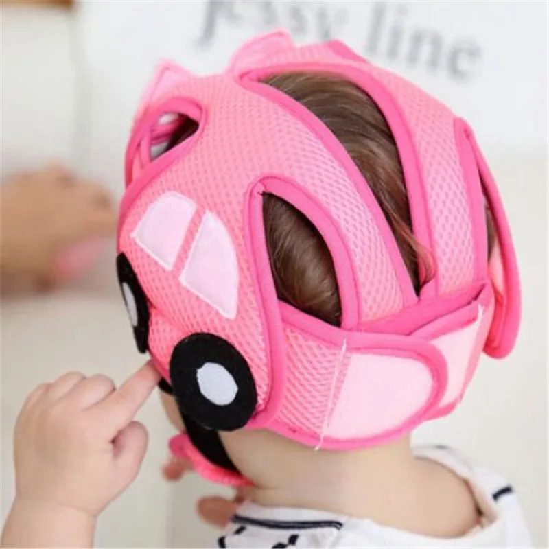 Baby Animal Protective Helmet for Kids Safety Helmet Babies Walking Running Headwear Head Protection Soft Baby Safety